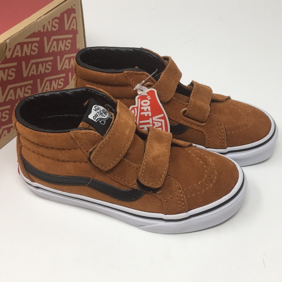 kids brown vans
